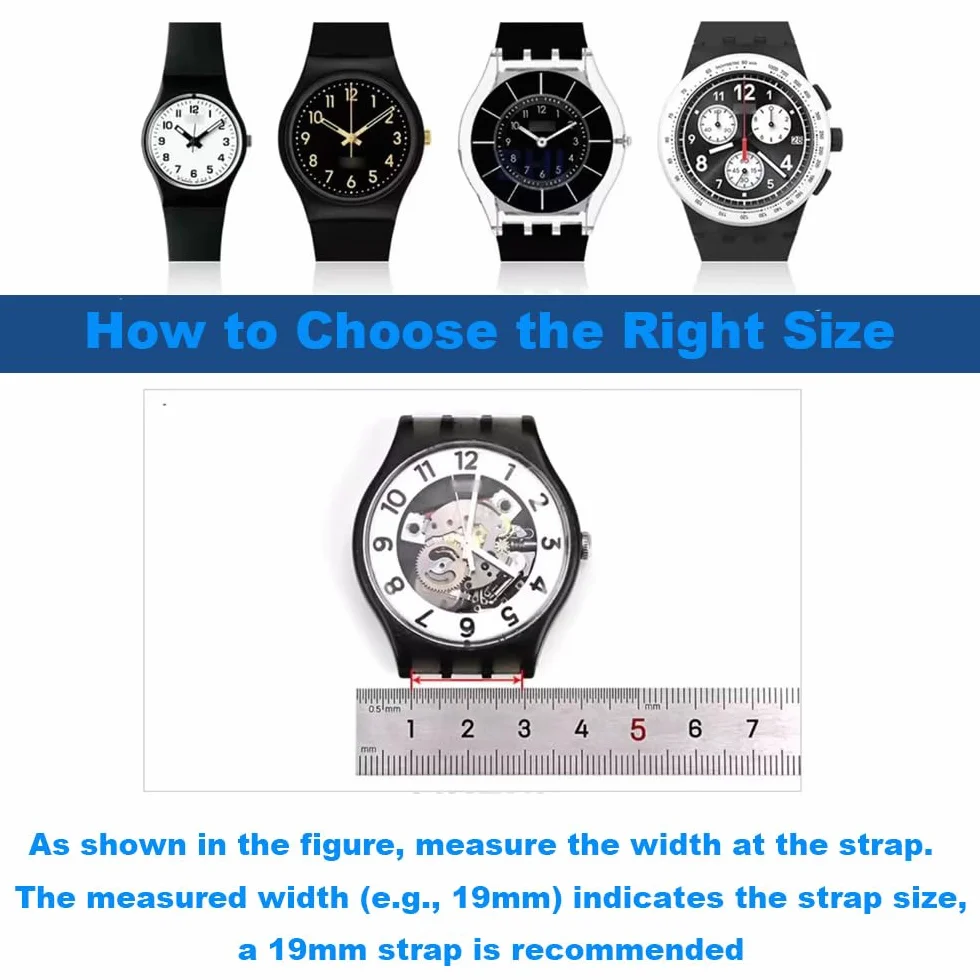 Bracelet de montre étanche en silicone