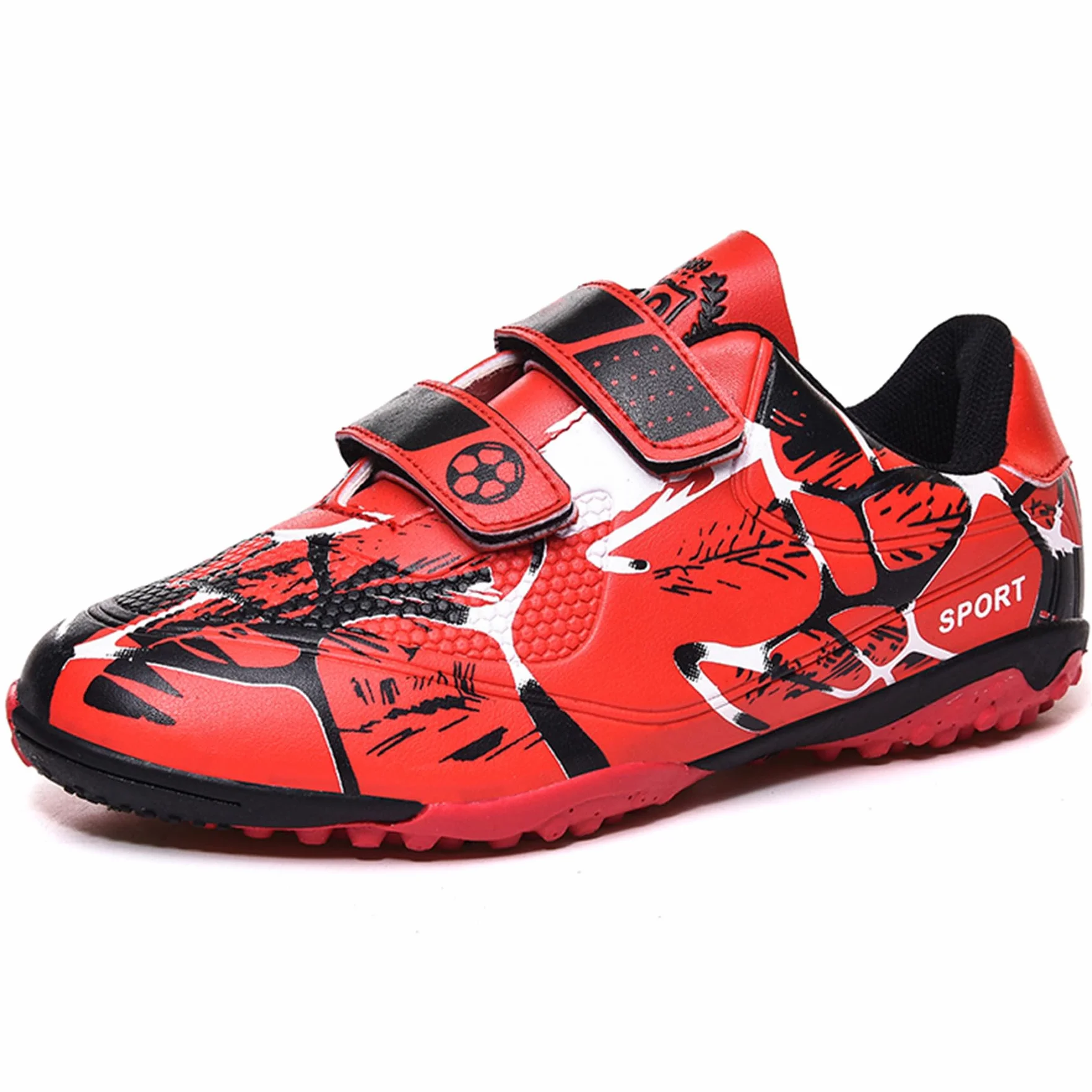 Chaussures de Football Enfant FG/AG Professionnel Plein Air Garçon TF Chaussures d'Entraînement Football Adolescents Antidérapant