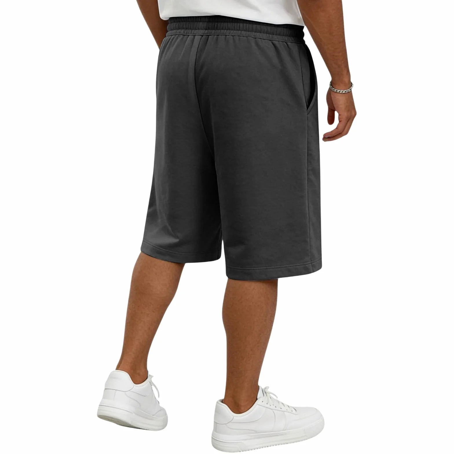 MOKBAY Bermuda Homme Baggy Mode Été Randonnée Short Homme Running Leger Course Travail Pantalon Court