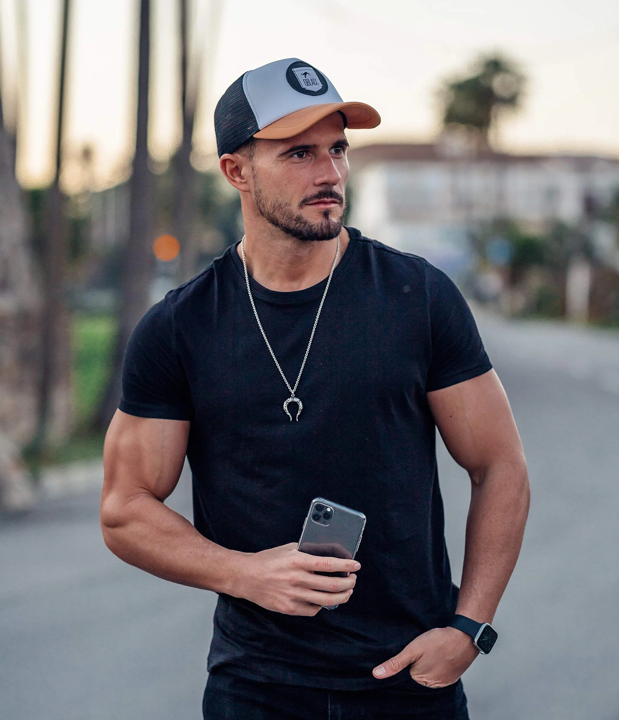 Oblack Casquette Homme Classic Baseball Cap
