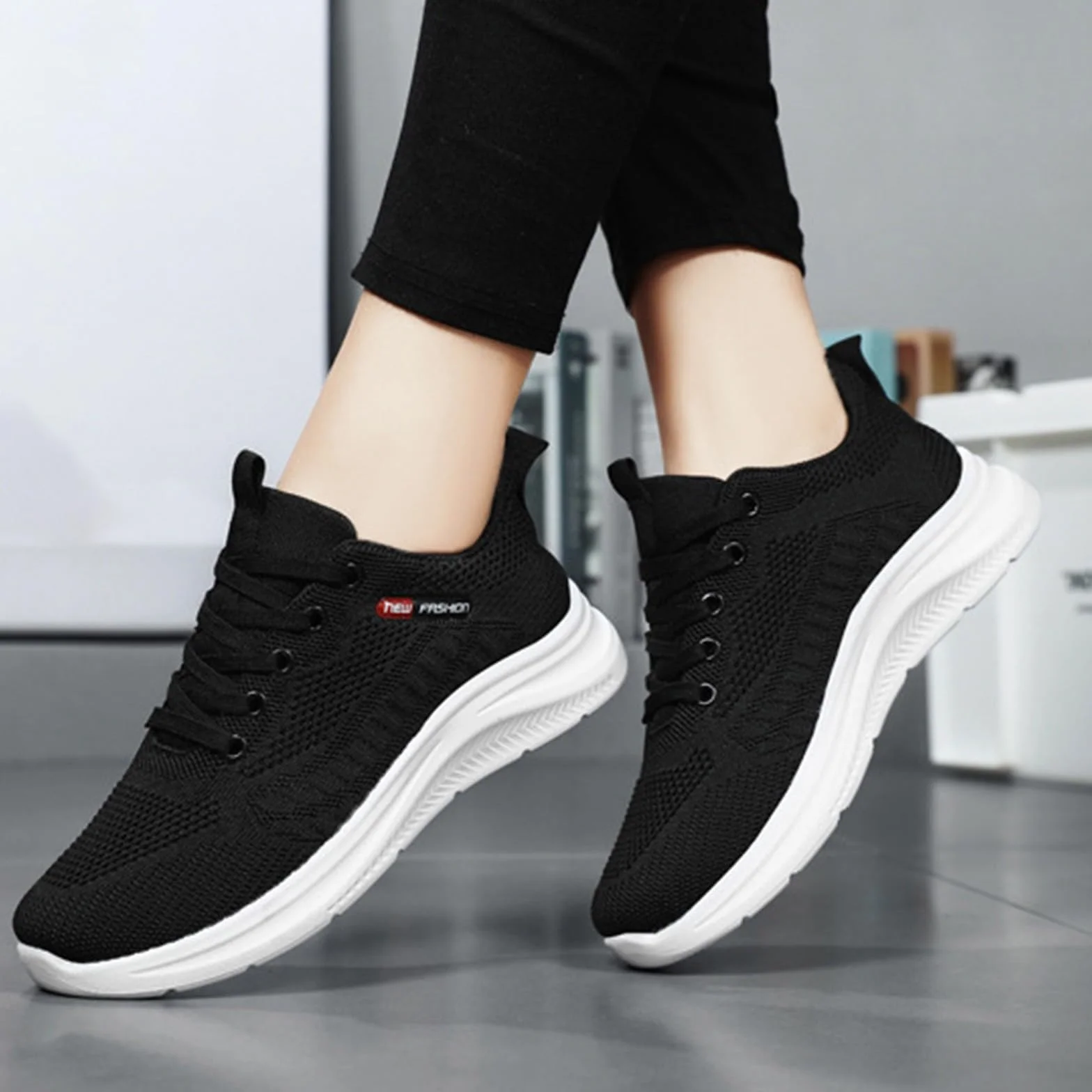 Sneakers Femme Baskets Running Chaussure de Sport Respirantes Multisport Outdoor Training