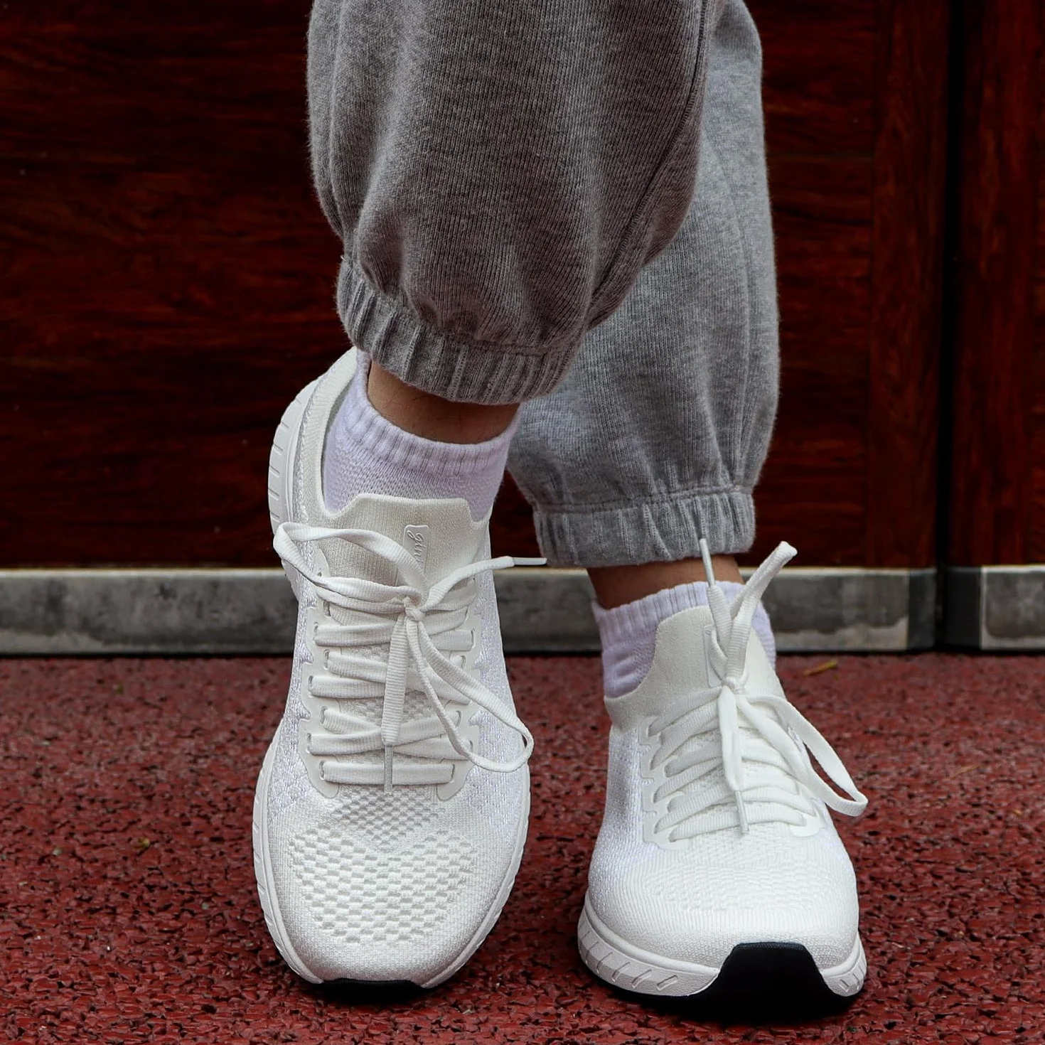 Basket Femme Chaussures de Sport Confort Respirant Léger Fitness Gym Jogging Outdoor Sneakers