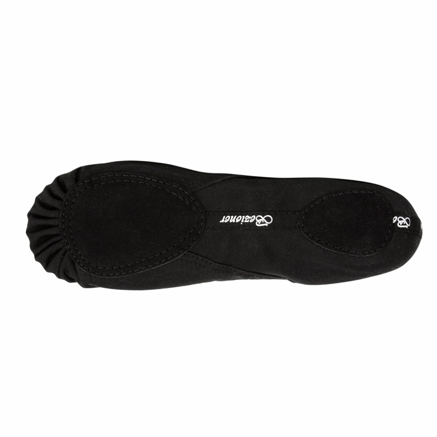 Bezioner Demi Pointe Pantoufle de Ballet Rose et Noir Chaussures de Danse pour Enfants, Adulte
