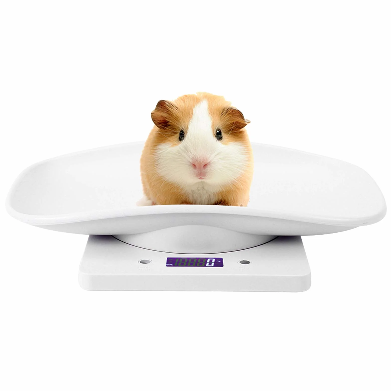 Balance Numérique Bébé Animal 10kg/1g Écran LCD Pèse-Bébé Chat Chien Cuisine