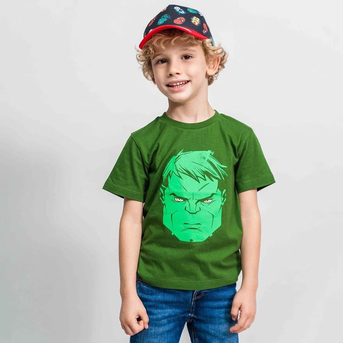 CERDÁ LIFE'S LITTLE MOMENTS Avengers Mixte Bébé Casquette À Visière Incurvée Noir 4-8 Ans EU
