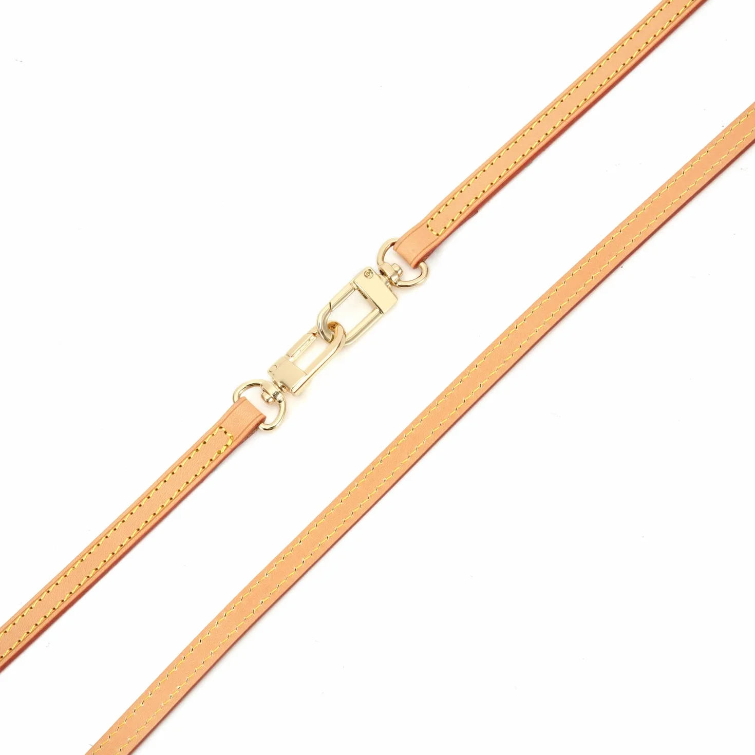 Longue Bandoulière en Cuir de Vachette 100-140 cm pour Sacs de Petite Taille