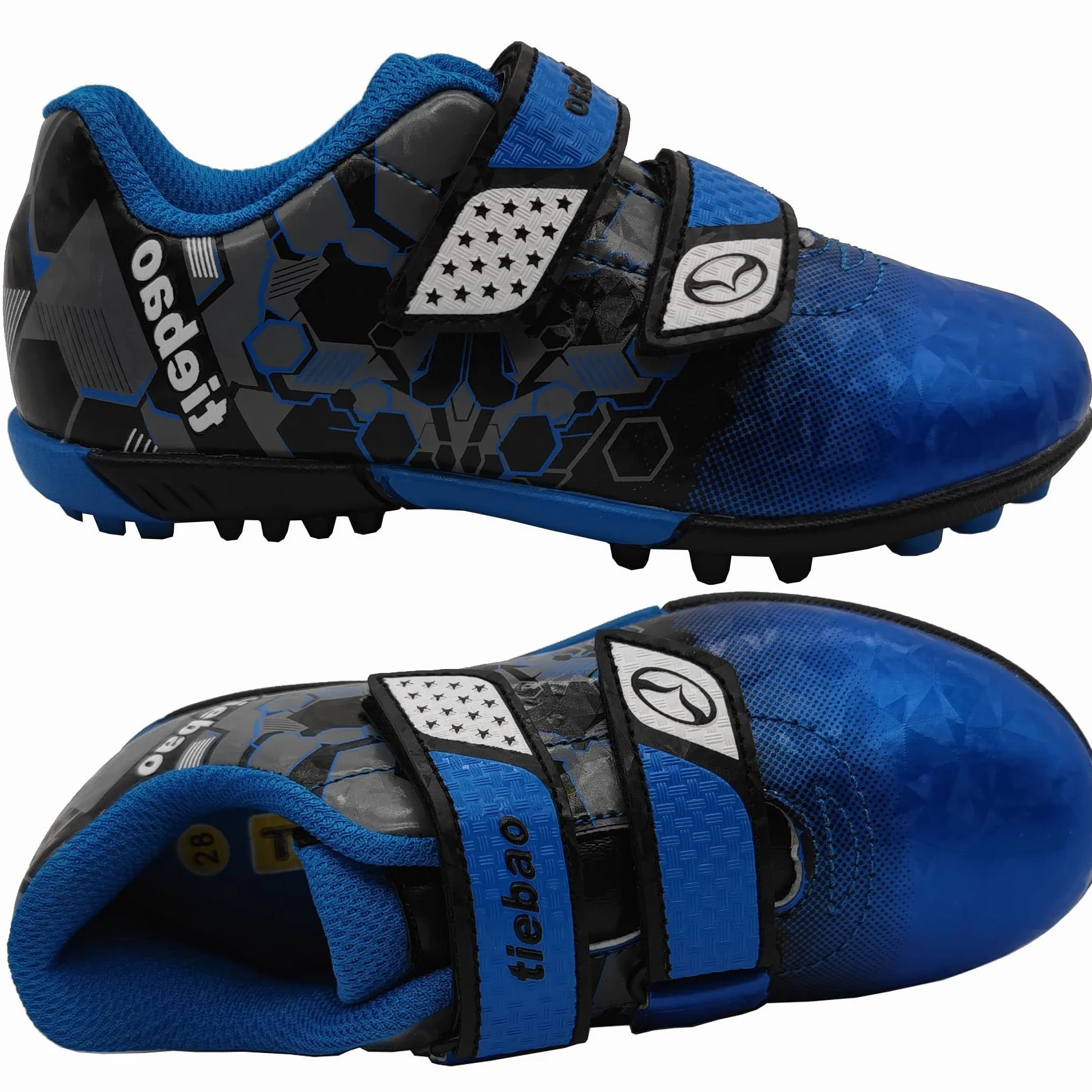 Chaussures de Football TF Respirantes Unisexe Enfant Tailles 25-37