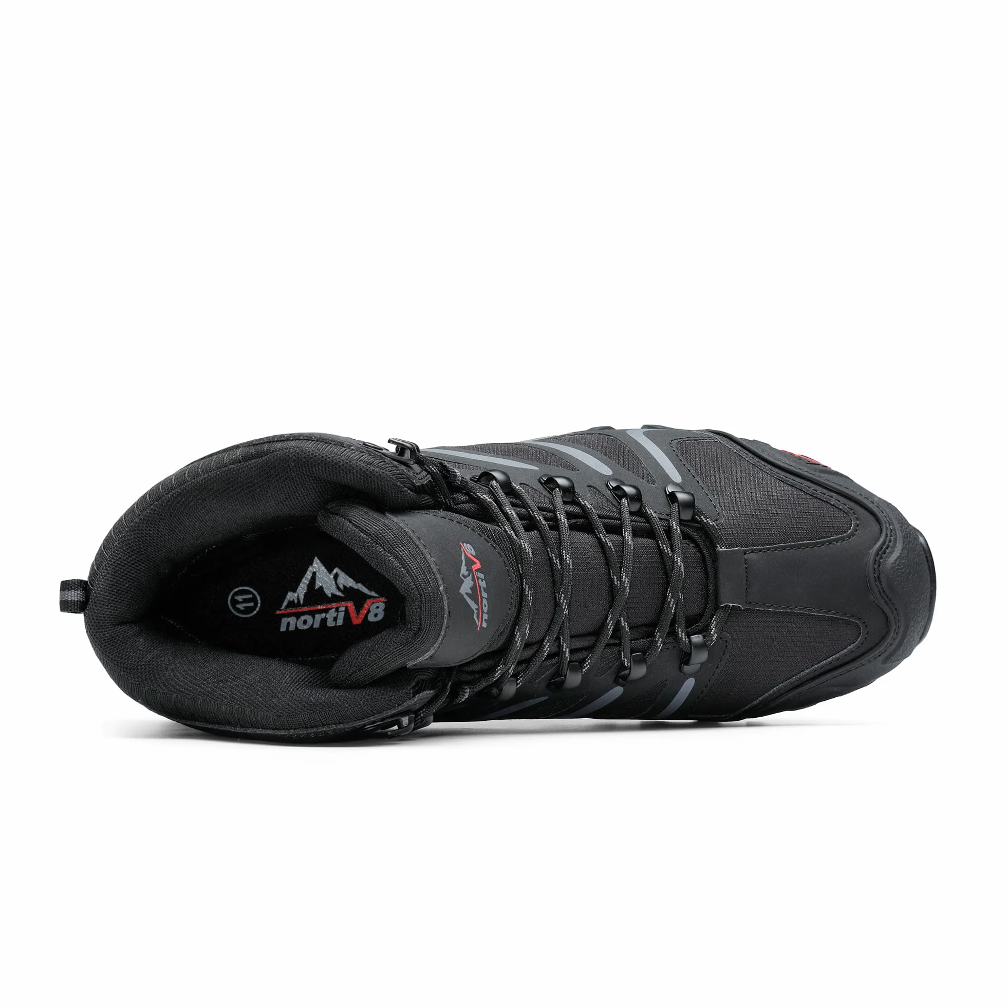 NORTIV 8 Chaussures de Randonnée Homme Bottines Chaudes Trekking Antidérapant Plein Air