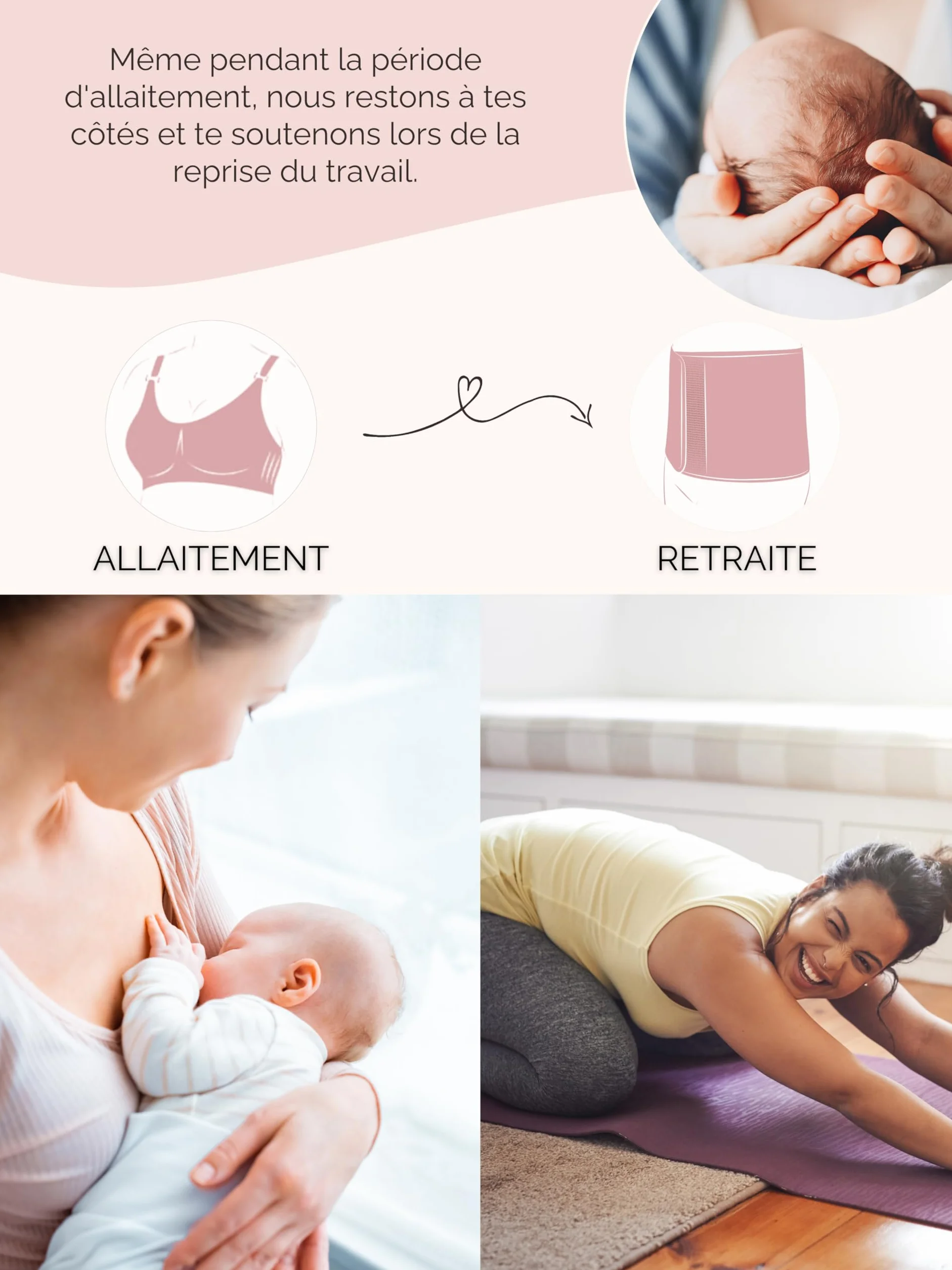 Collant de Grossesse Thermique Opaque Mat Certifié Oeko-Tex 100-1700