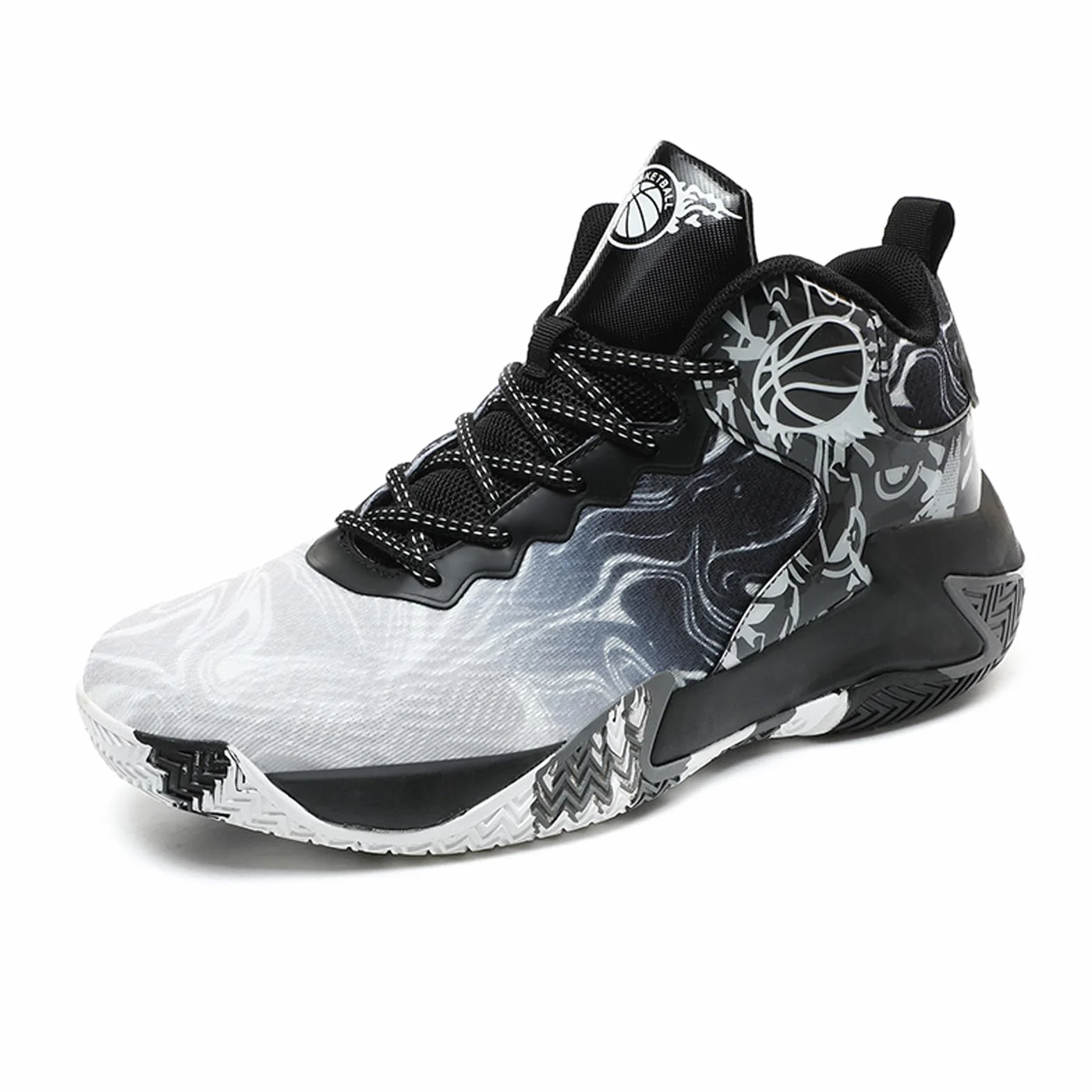 Chaussures de Basketball pour Hommes Antidérapantes Légères Respirantes