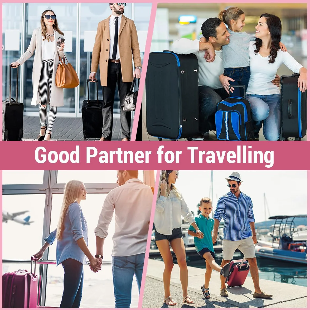 Housse Valise Protection Elastique Motif Chat Imprimé 3D Anti-Rayures pour Suitcase 18-32 Pouces