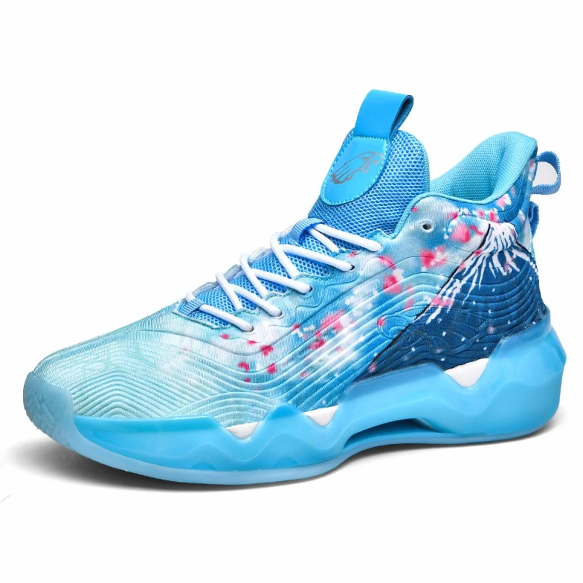 Chaussures de Basket High Top Respirant Antidérapant Hommes Femmes Jeunes Filles