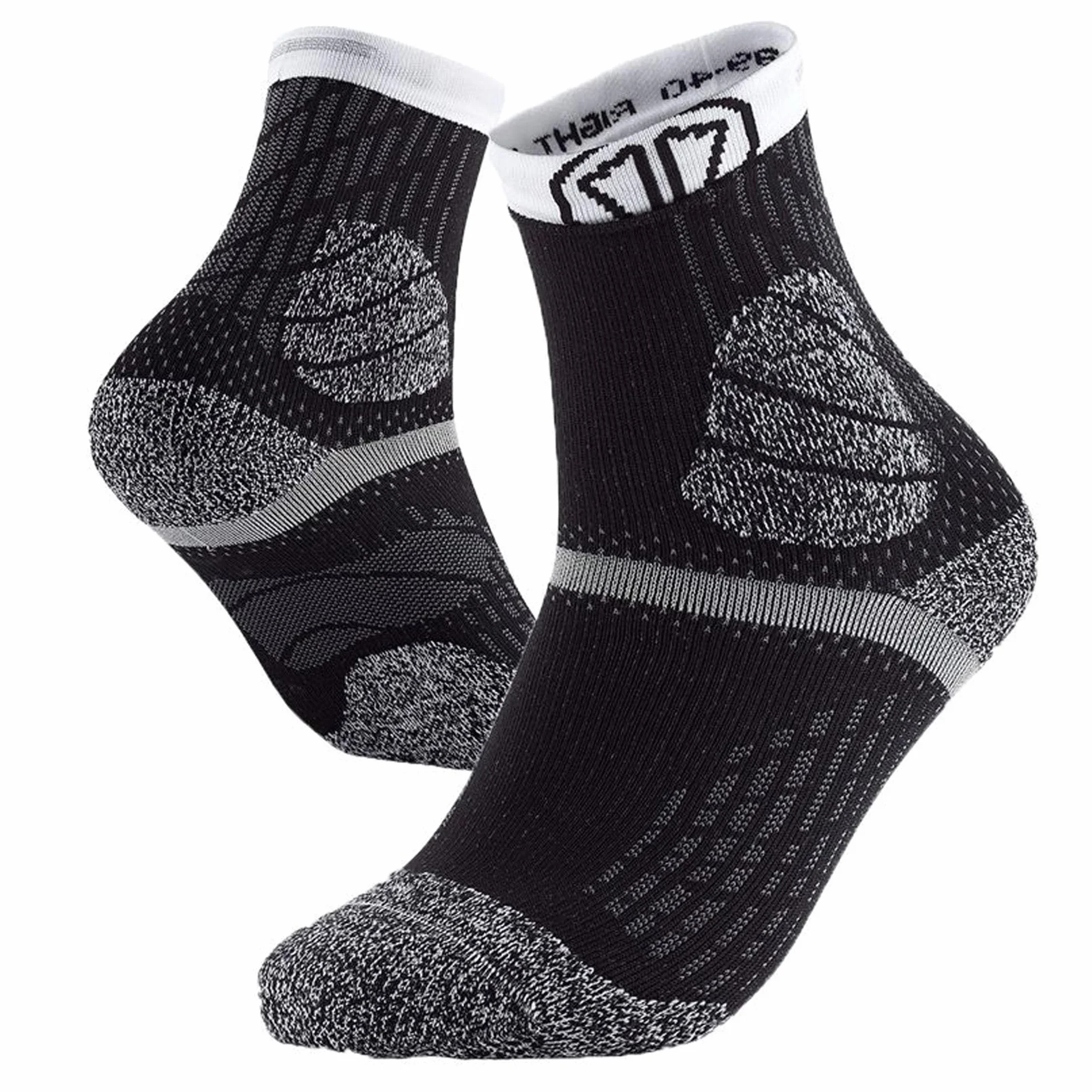Sidas Chaussettes de Trail et Course à Pied, Trail Protect, Grip Anti-Dérapant