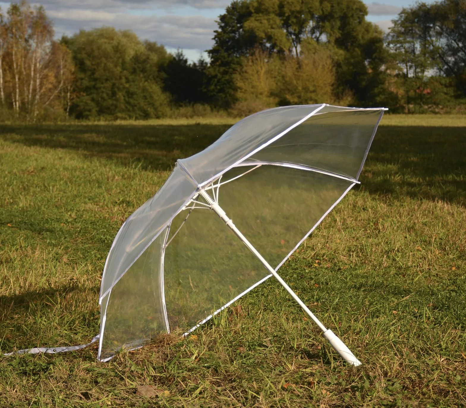 iX-brella Parapluie automatique XXL en fibre de verre Noir