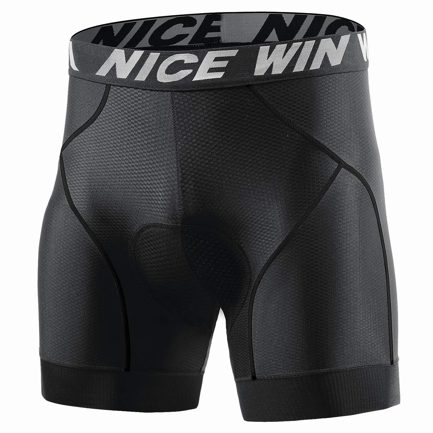 NICEWIN Shorts de Cyclisme Hommes Coussin 4D Rembourré Cuissard Velo Homme VTT Séchage Rapide Respirant Culottes