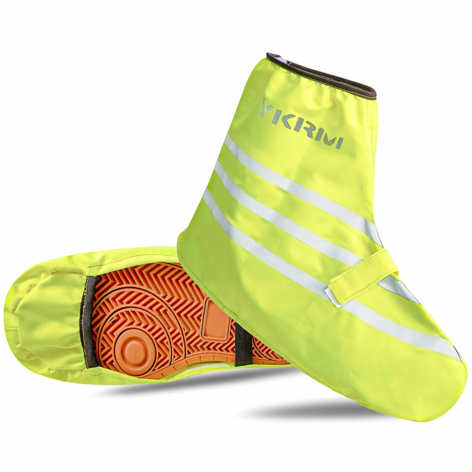 Surchaussures Imperméables pour Vélo - Couvre-Chaussures de Pluie avec Protection