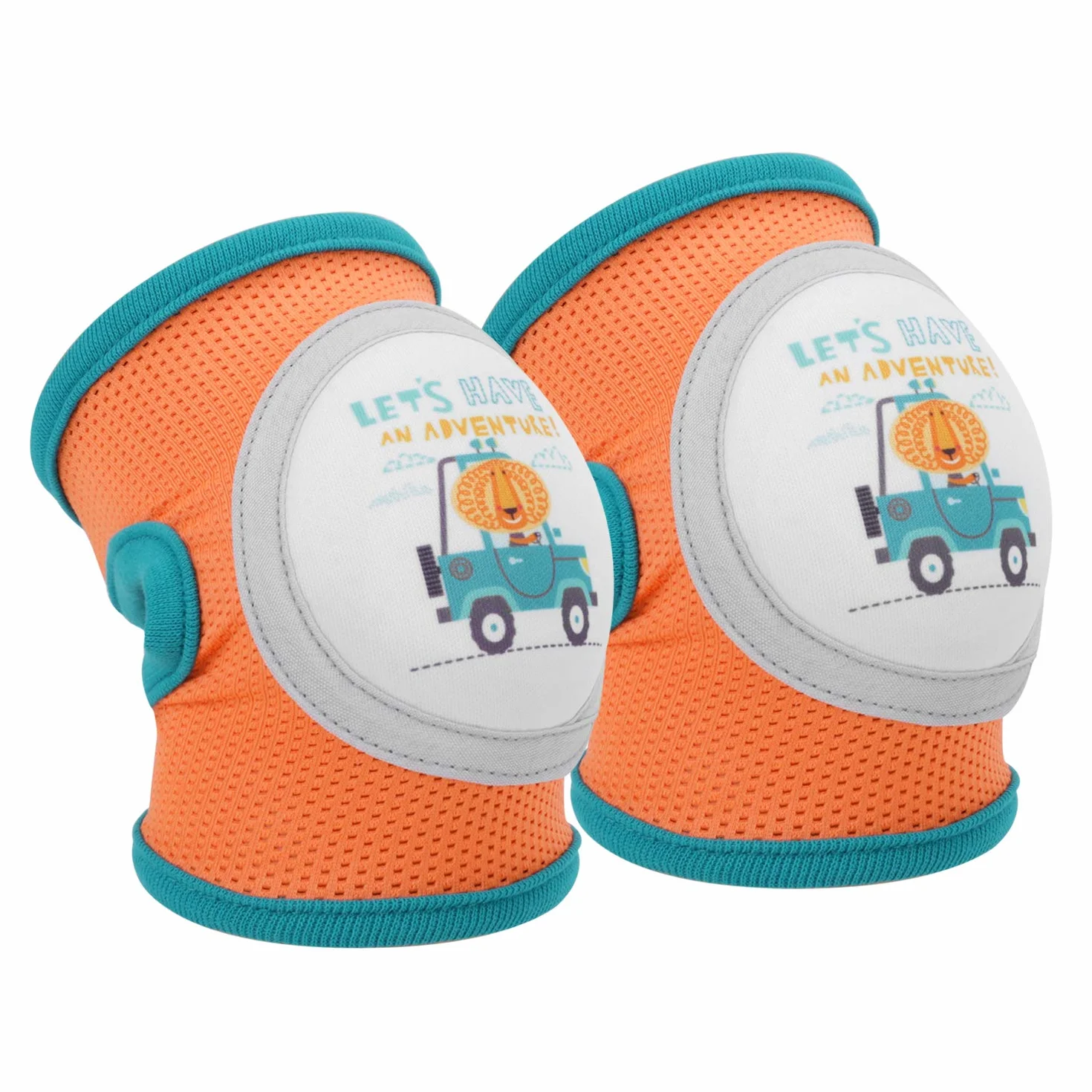 JIAHG Genouillères Bébé 1-3 Ans Antidérapant Élastique Protège Genoux Apprendre Ramper Marcher