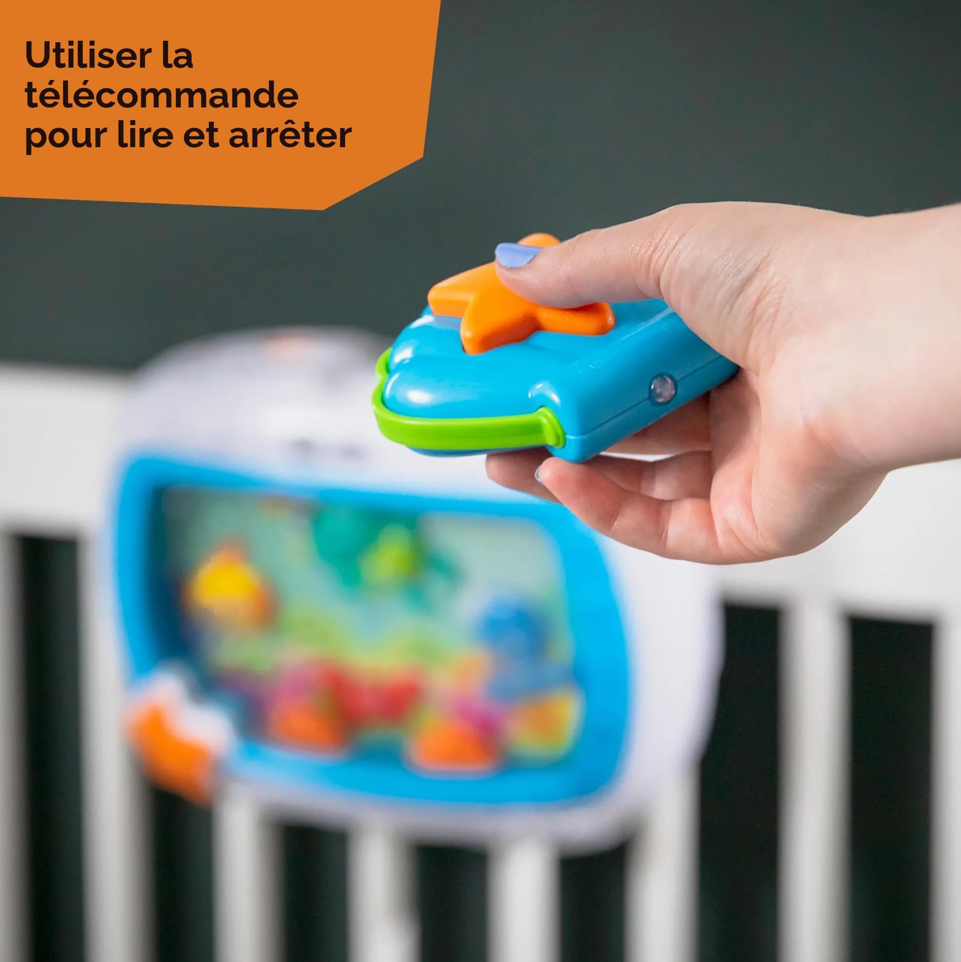 Baby Einstein Sea Dreams Soother, Veilleuse Bébé Musicale et Lumineuse avec Bruit Blanc, 0+ Mois