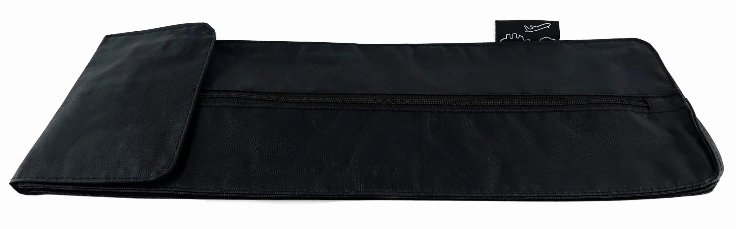 TigerTie Sac de rangement pour cravate étanche noir 42x14.5x3.5 cm