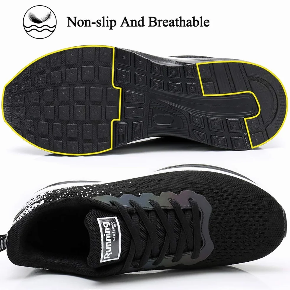 FLARUT Chaussures de Course à Pied Respirantes Coussin d'air pour Homme Femme Unisexe