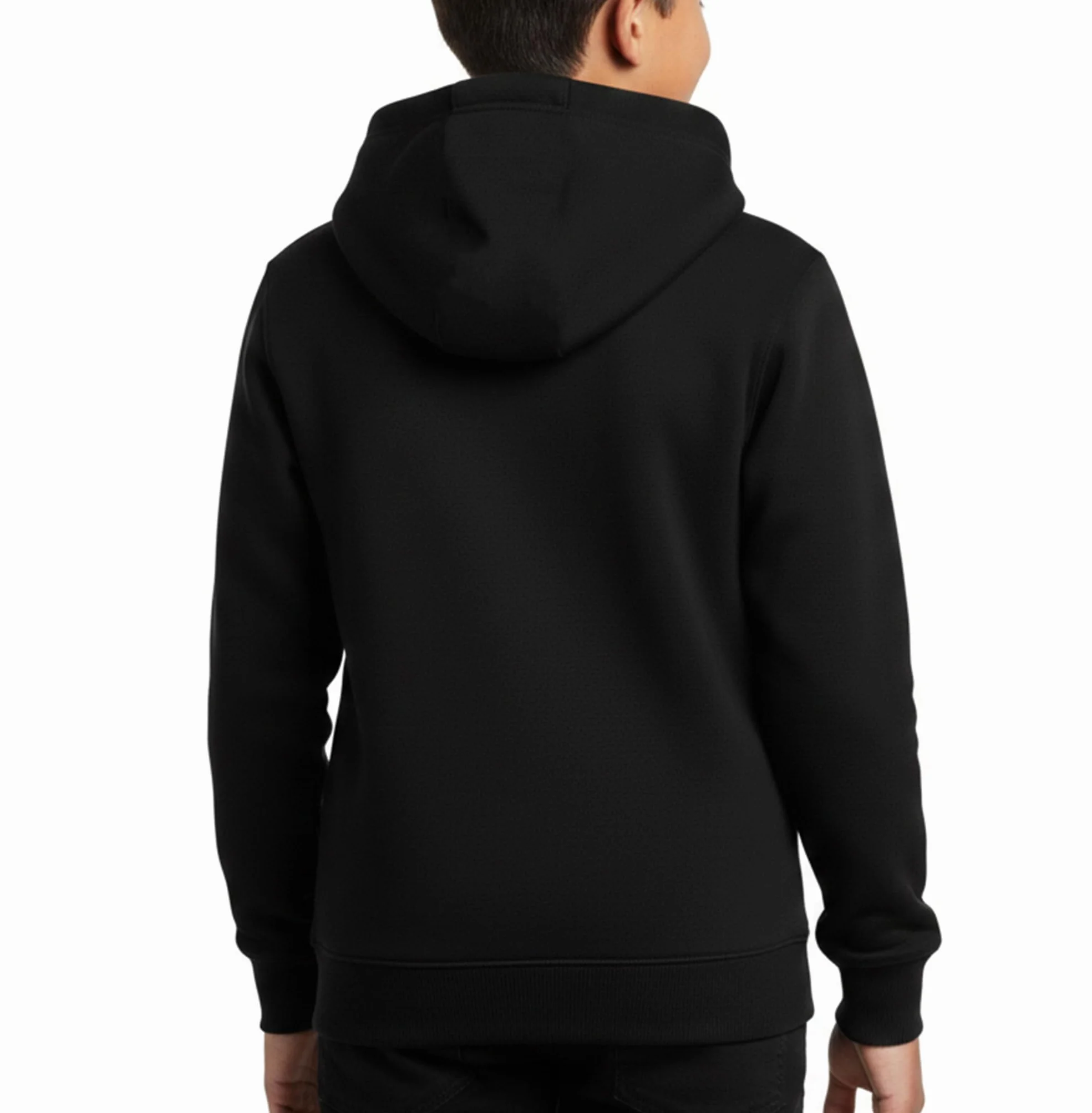 Veste à Capuche Enfants Zip Unisexe ROCK-IT Apparel Noir Bleu Rouge Tailles 98-164