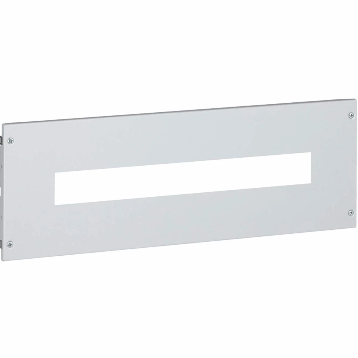 Plastron métal à vis XL³4000 XL³800 haut. 150mm 24 modules