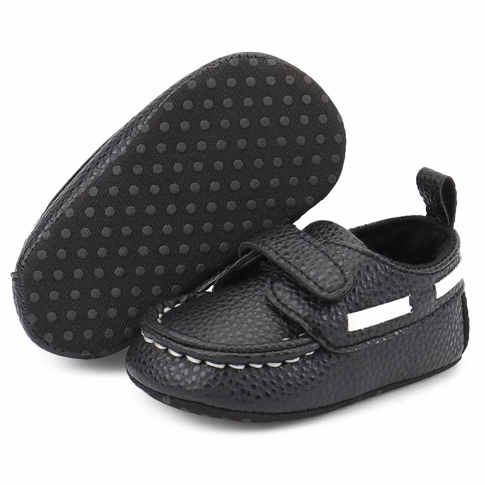 MASOCIO Mocassin Bébé Garçon Chaussures Premiers Pas Souple Antidérapants