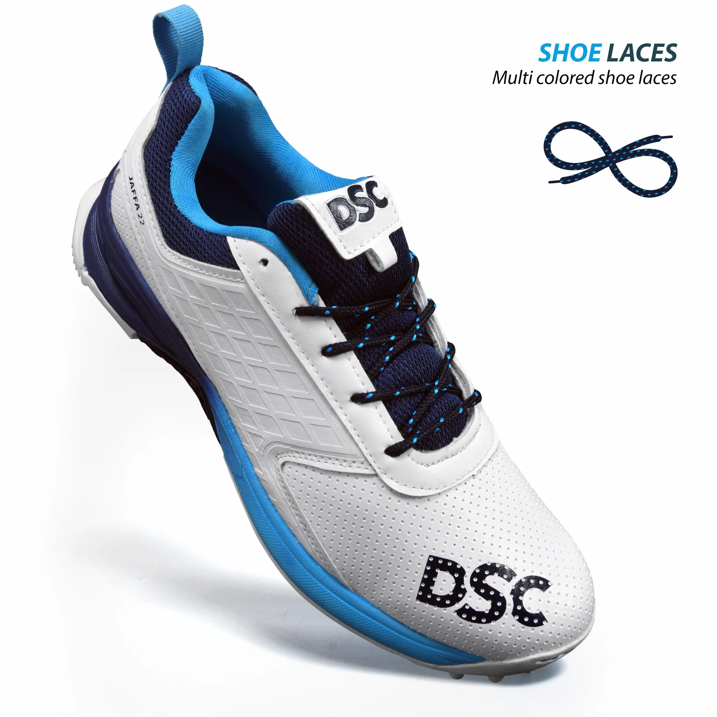 Crampons et clé en Caoutchouc pour Chaussures de Cricket DSC Homme Modern