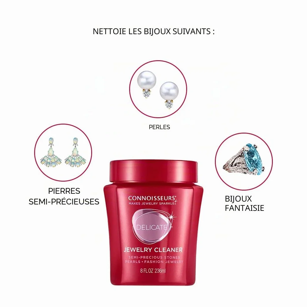 Connoisseurs Nettoyeur Bijoux Argent Or Platine 236 ml