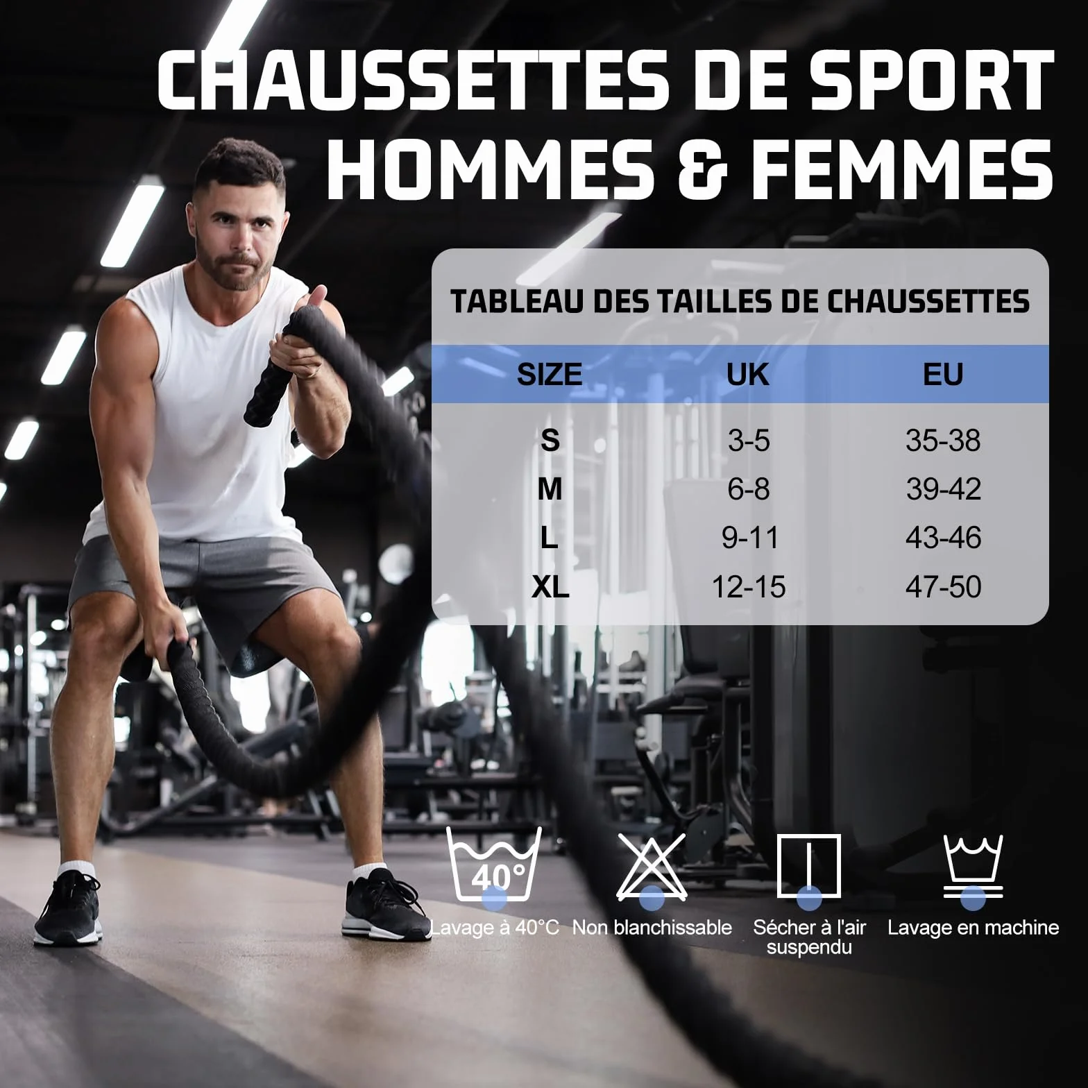 Chaussettes Basses Homme Femme Coton Courtes Respirantes Antidérapantes Sport Running Unisexe Noir Blanc Gris