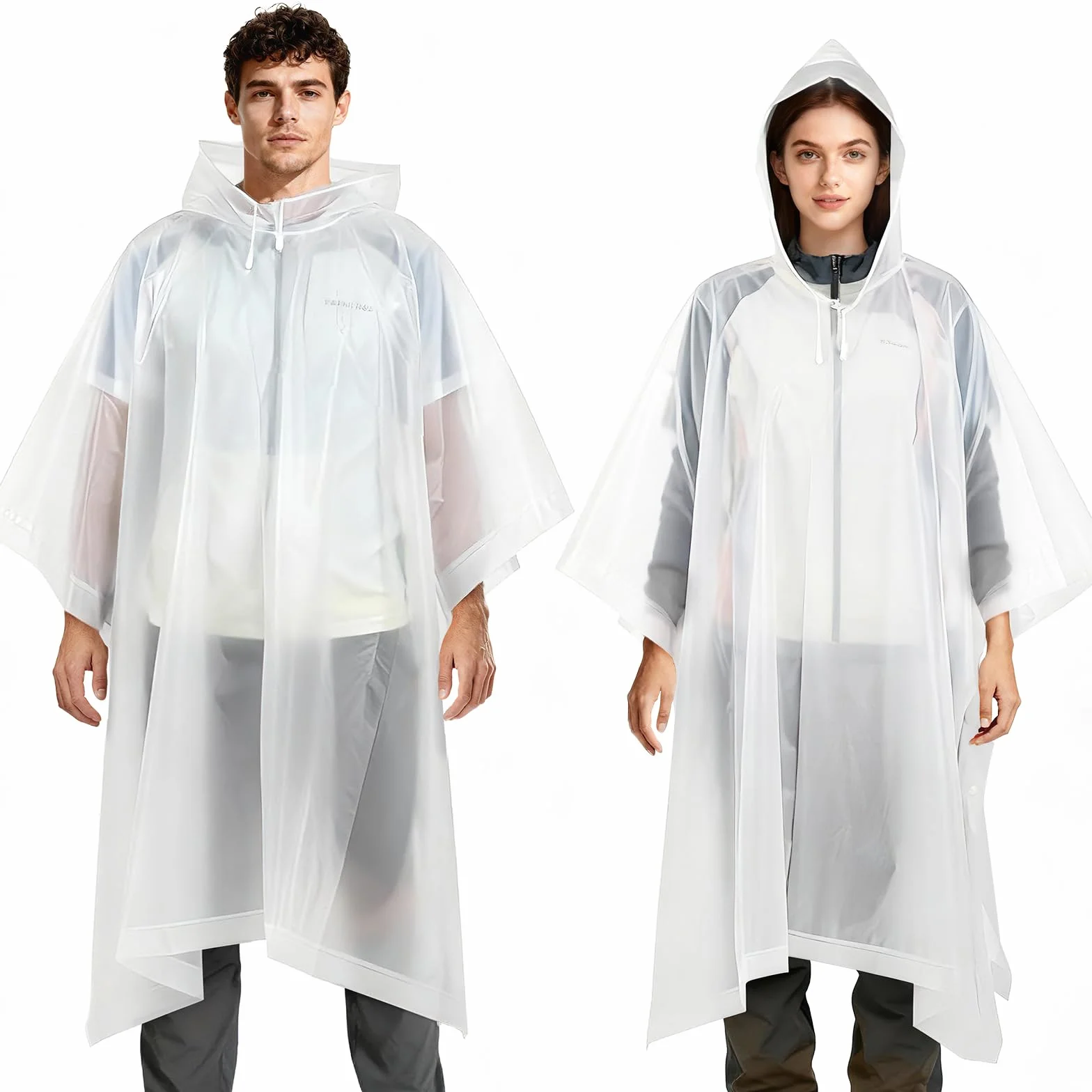 Poncho Imperméable EVA Réutilisable Adulte Unisexe Camping Voyage Plein Air Taille Unique