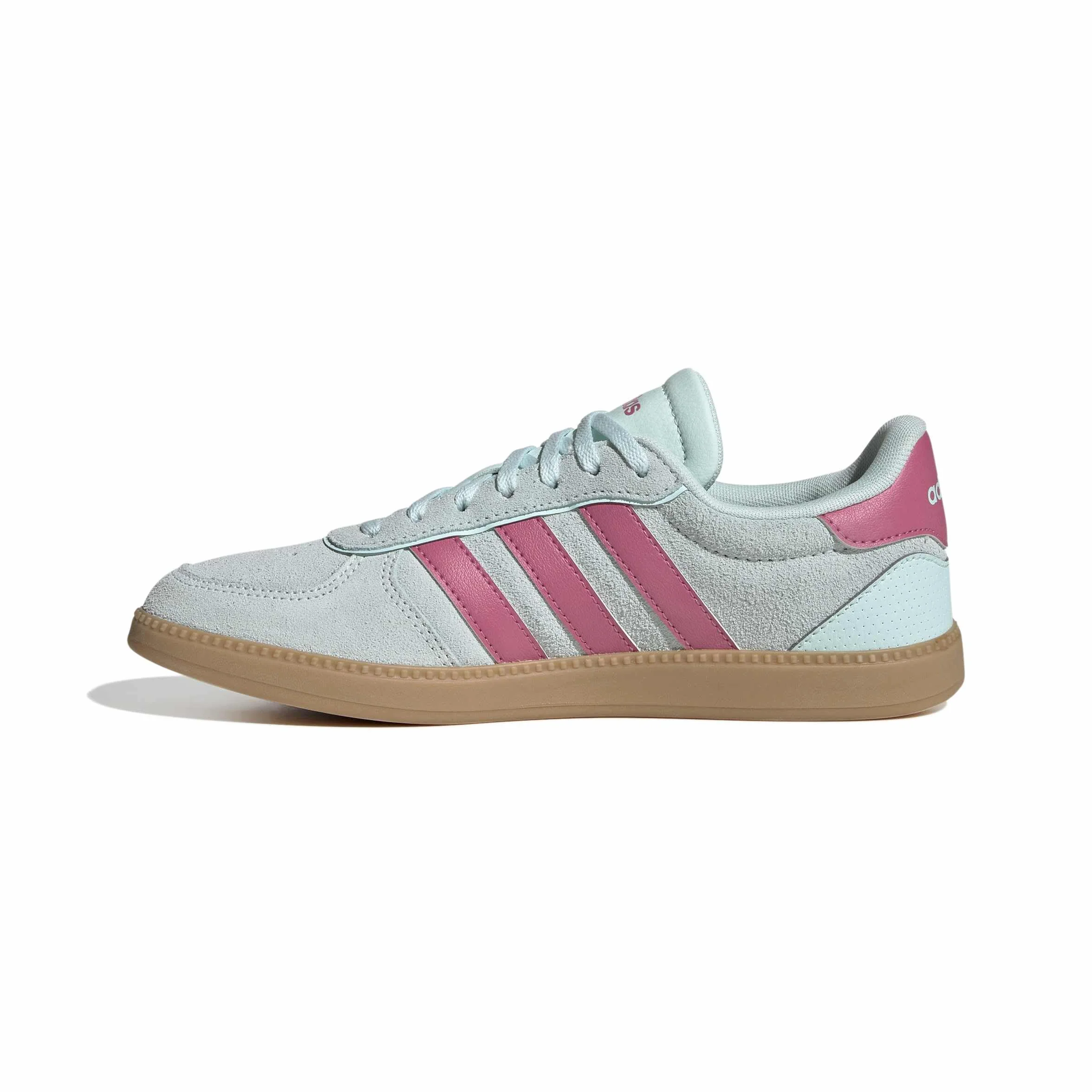 Adidas Femme Breaknet Sleek Shoes, Halo Mint/Pink Fusion/Gum 3, 39 1/3 EU