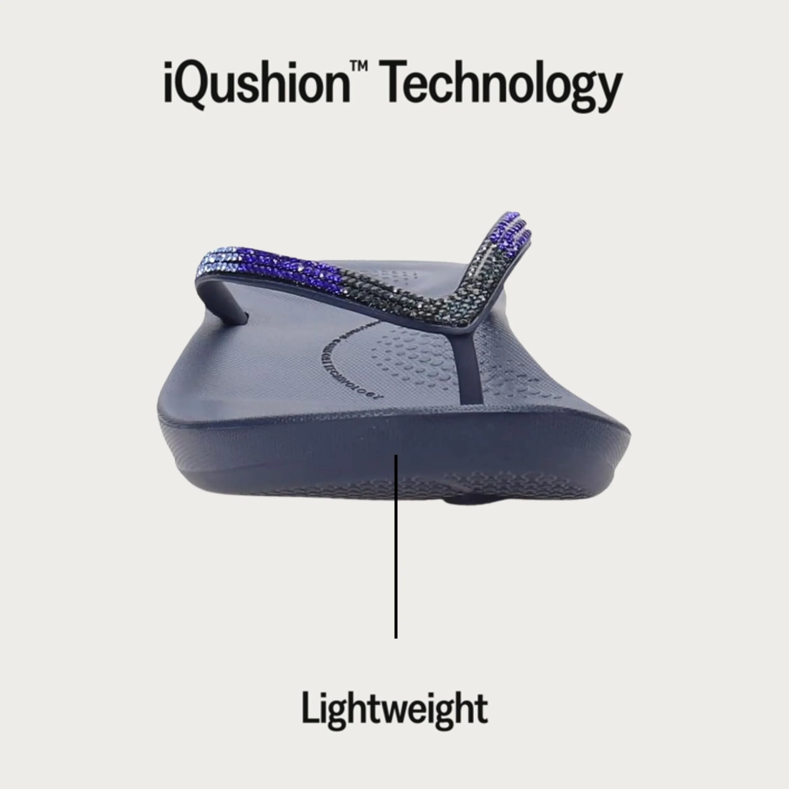 FitFlop Iqushion Ergonomic Flip-Flops Tongs Femme