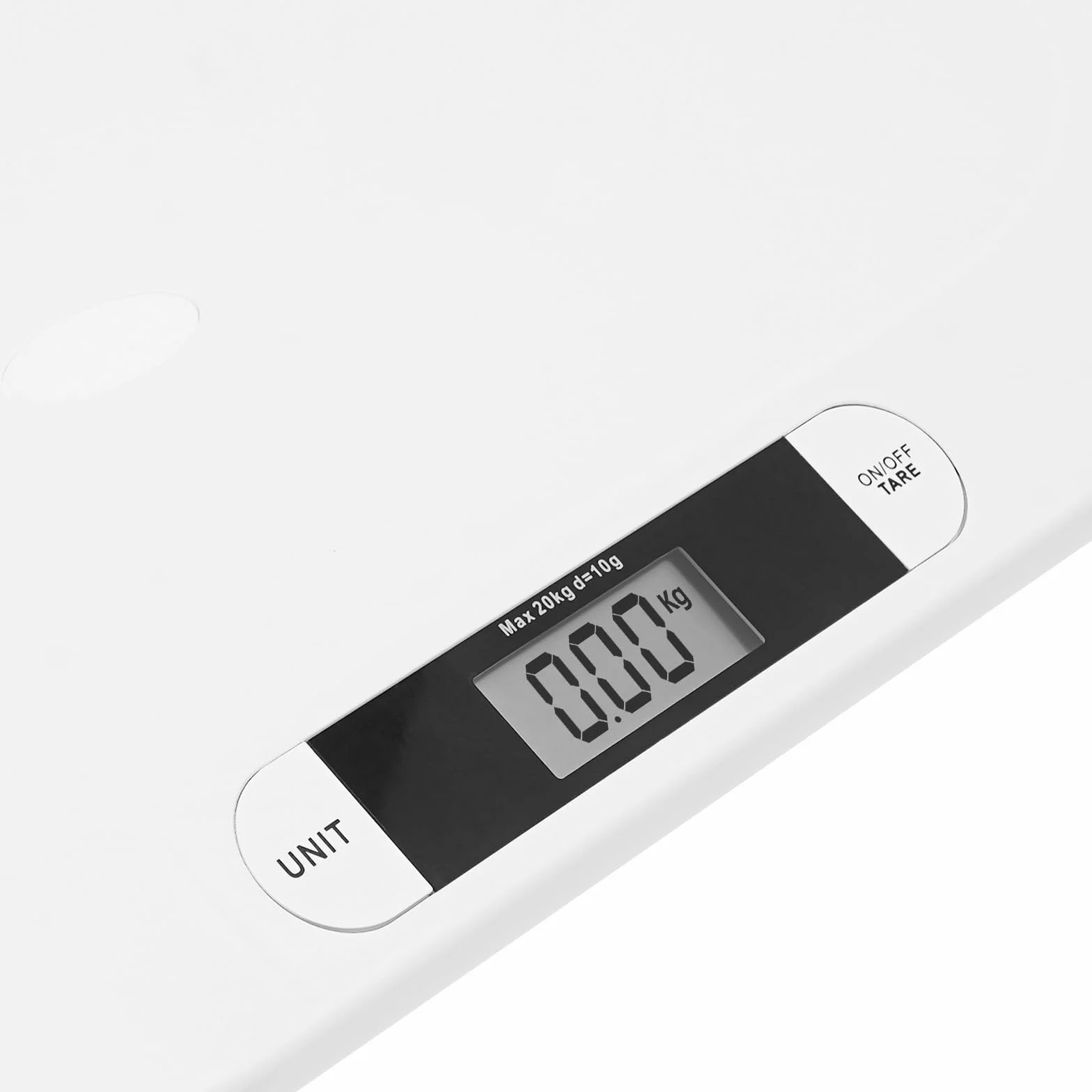 Pèse-Bébé Numérique 20kg, Balance Électronique Précise 10g, Plateforme 55x32cm, Écran LED, Fonction Tare et Hold