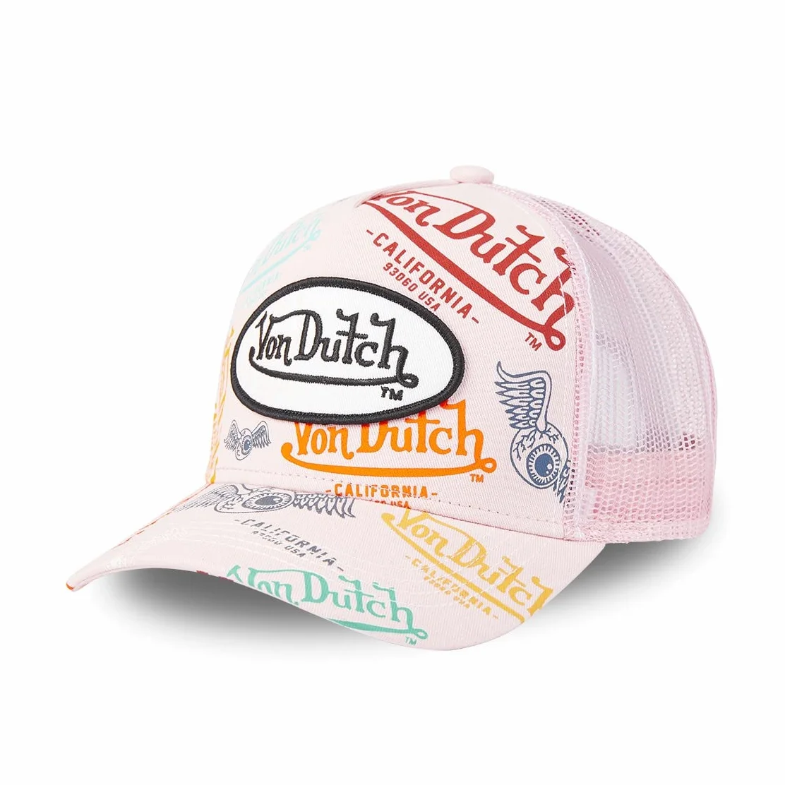 Von Dutch Casquette Ajustable Homme Femme Cap Athlétique