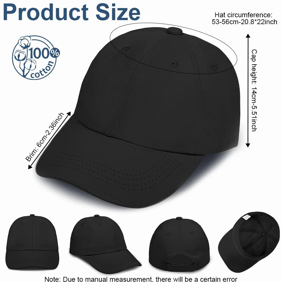 Casquette de Baseball Enfant Garçons Filles, Chapeau de Soleil Réglable en Coton Anti-UV