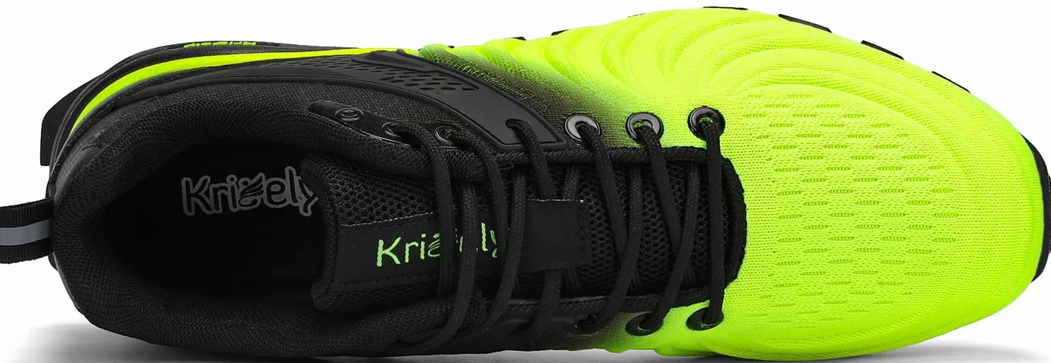 Kricely Chaussures Trail Homme Antidérapantes Outdoor Fitness Randonnée