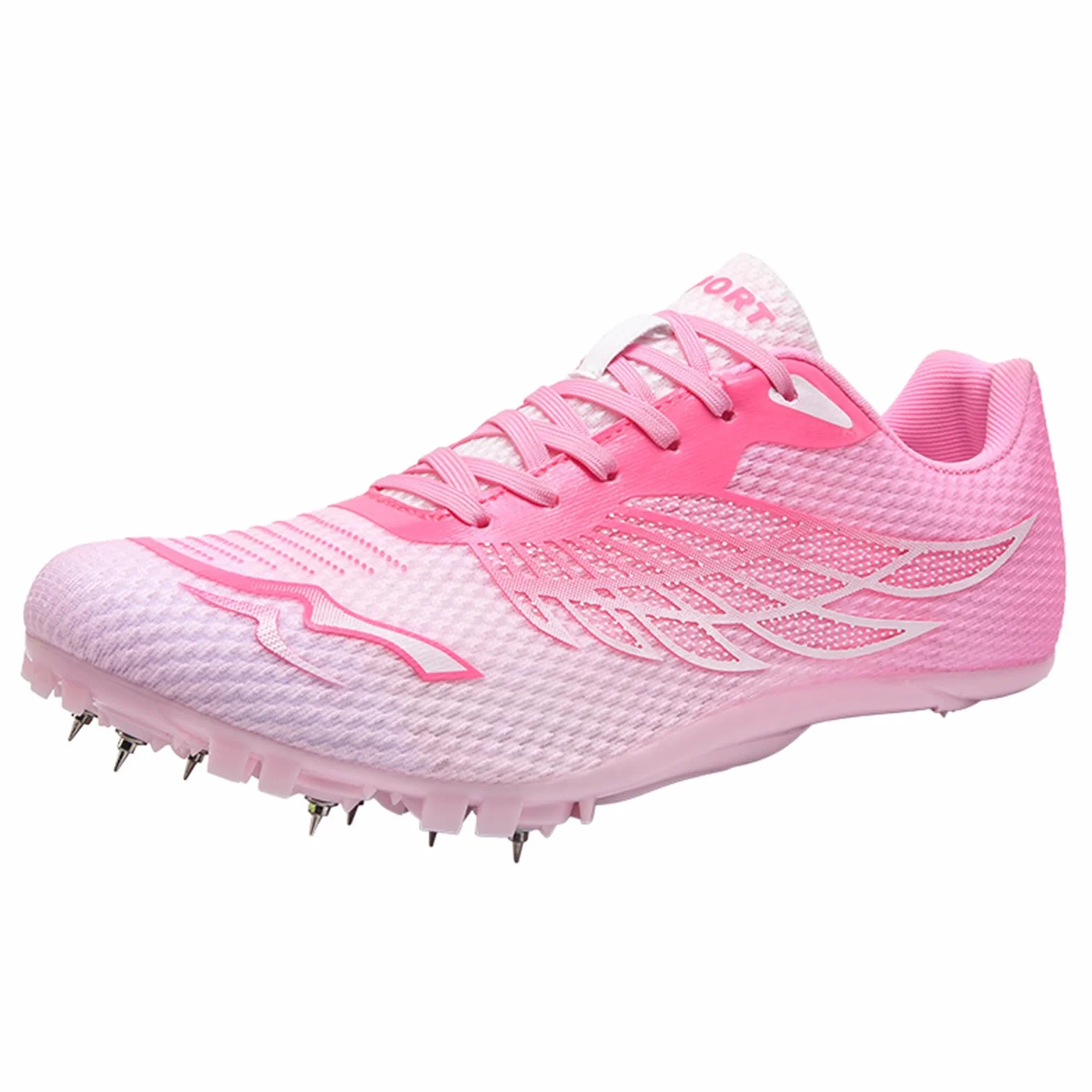 Chaussures D'athlétisme À Pointes Chaussures De Saut Hommes Femmes Enfants Légères