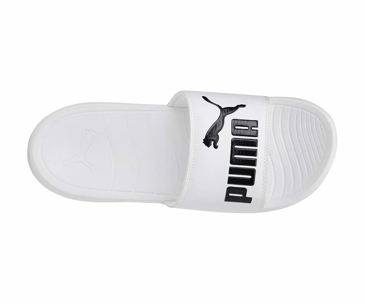 PUMA Popcat 20 Sandales à enfiler Puma White Puma Black 44.5 EU
