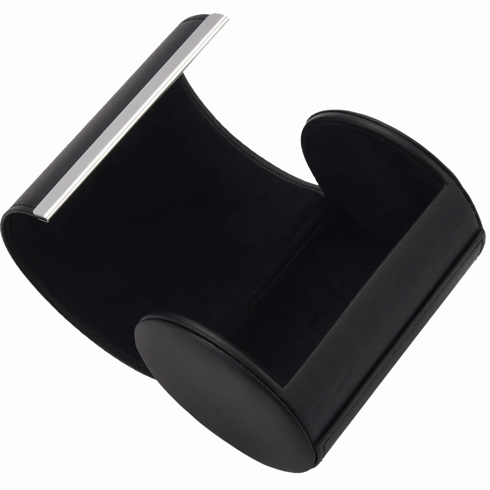 Joselin Porte-cravates cylindrique Support de rangement Noir