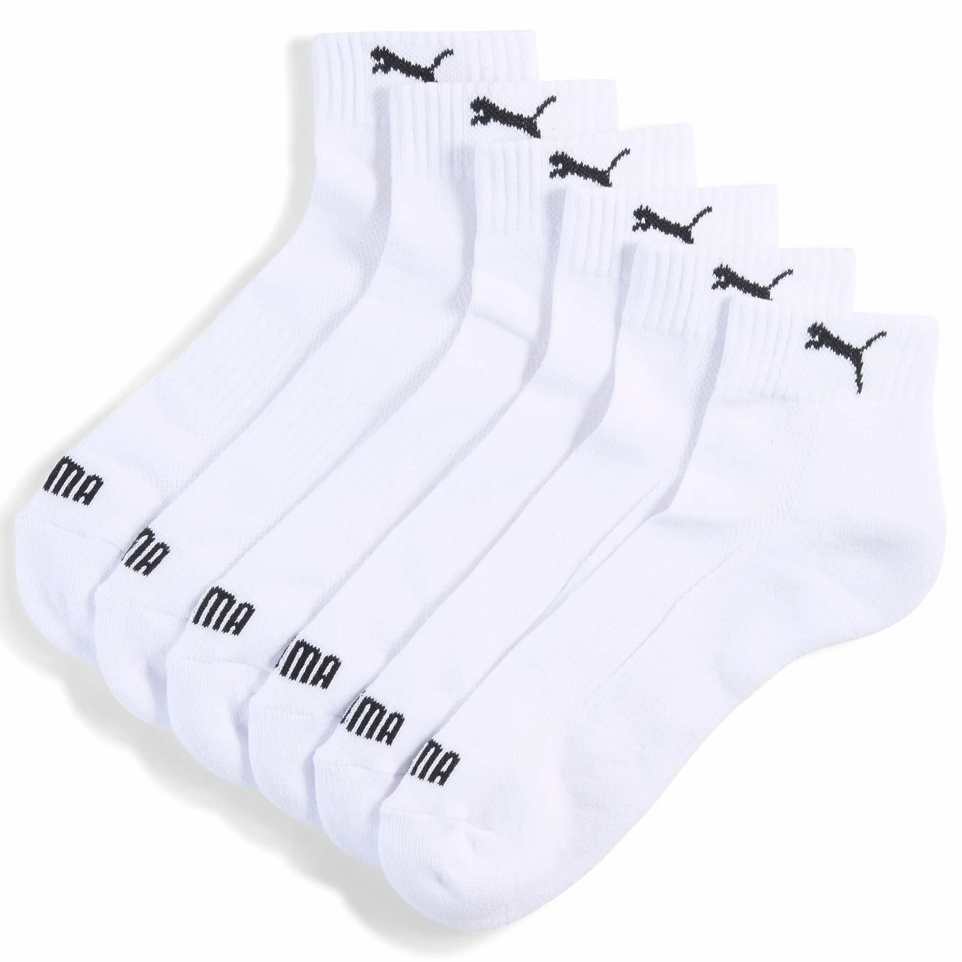PUMA Chaussettes trois-quarts Unisexe lot de 3 paires