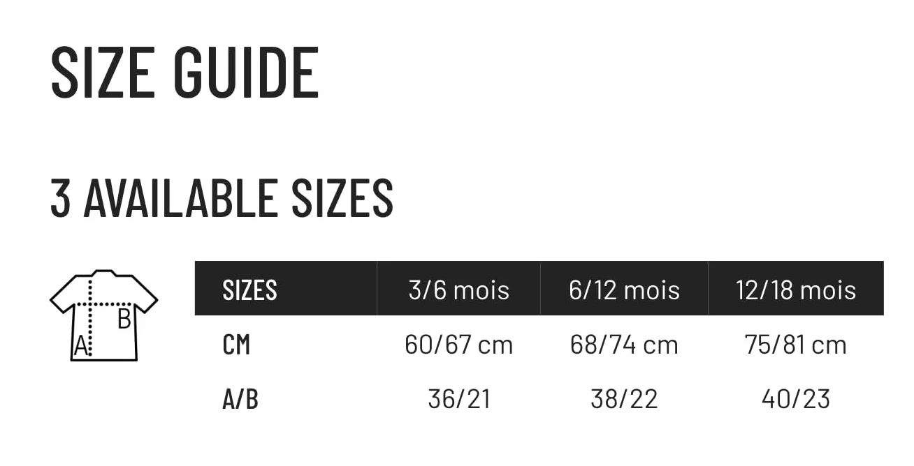 JOPHY & CO. Body Bébé Personnalisable 100% Coton