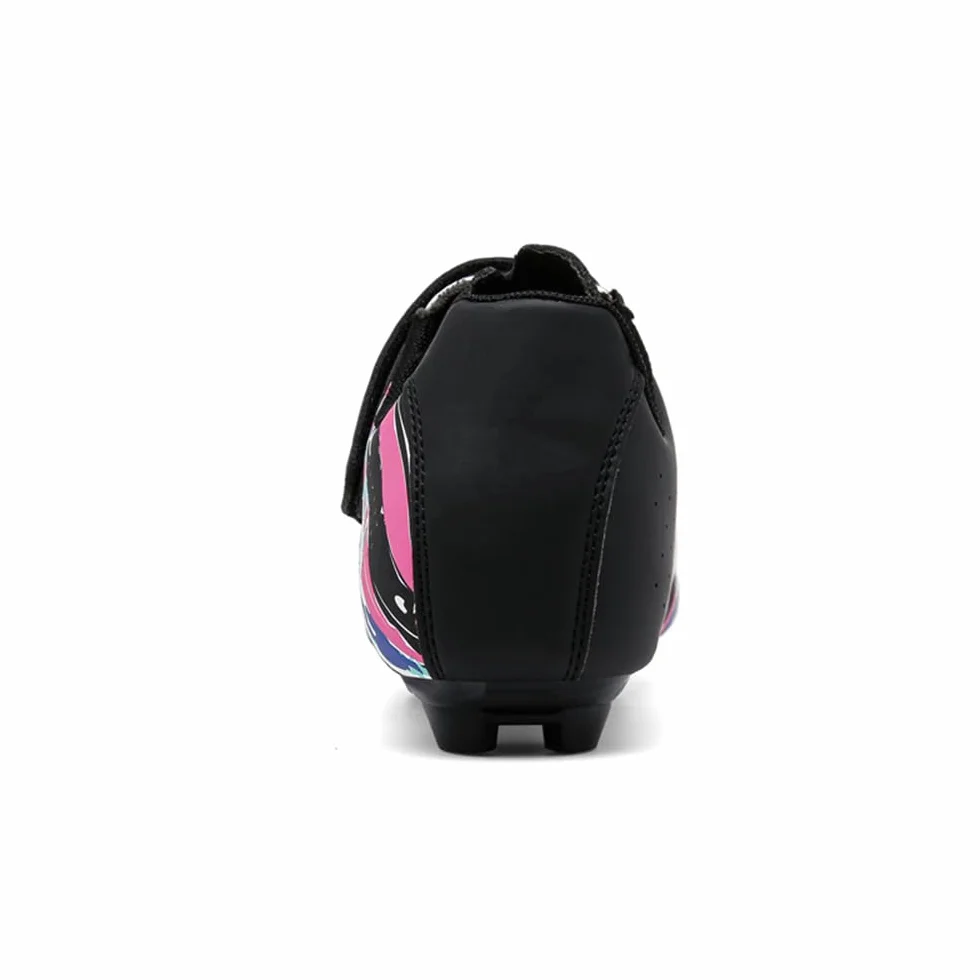 Femmes Chaussures Vélo de Route Imperméable Respirant TPU Semelle Compatible SPD