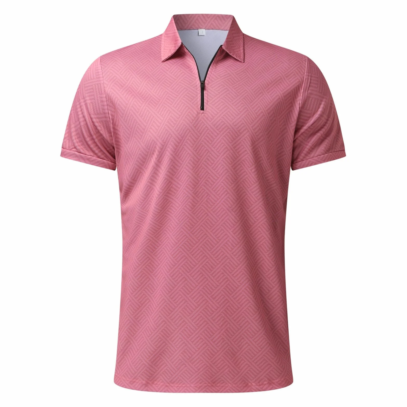 Survêtement de Sport T-Shirt à Manches Courtes Fermeture éclair et Short Ensemble Court 2 Pièces Pour Homme