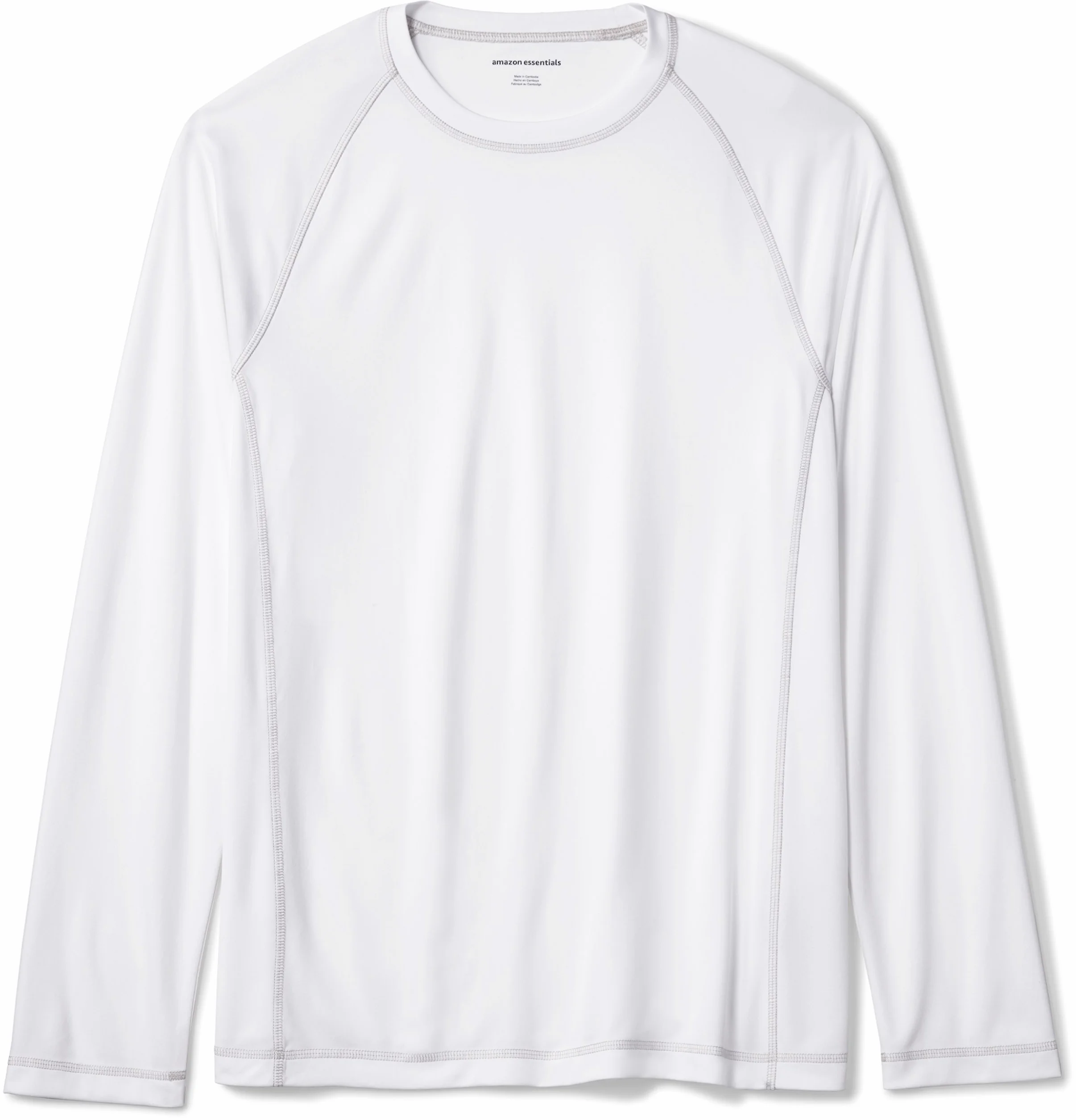 Amazon Essentials Homme T-Shirt à Séchage Rapide à Manches Longues