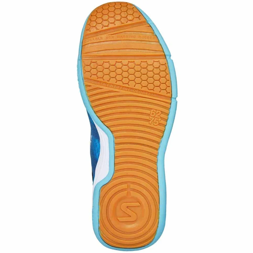 Salming Femme Baskets Lacets Sport Bleu