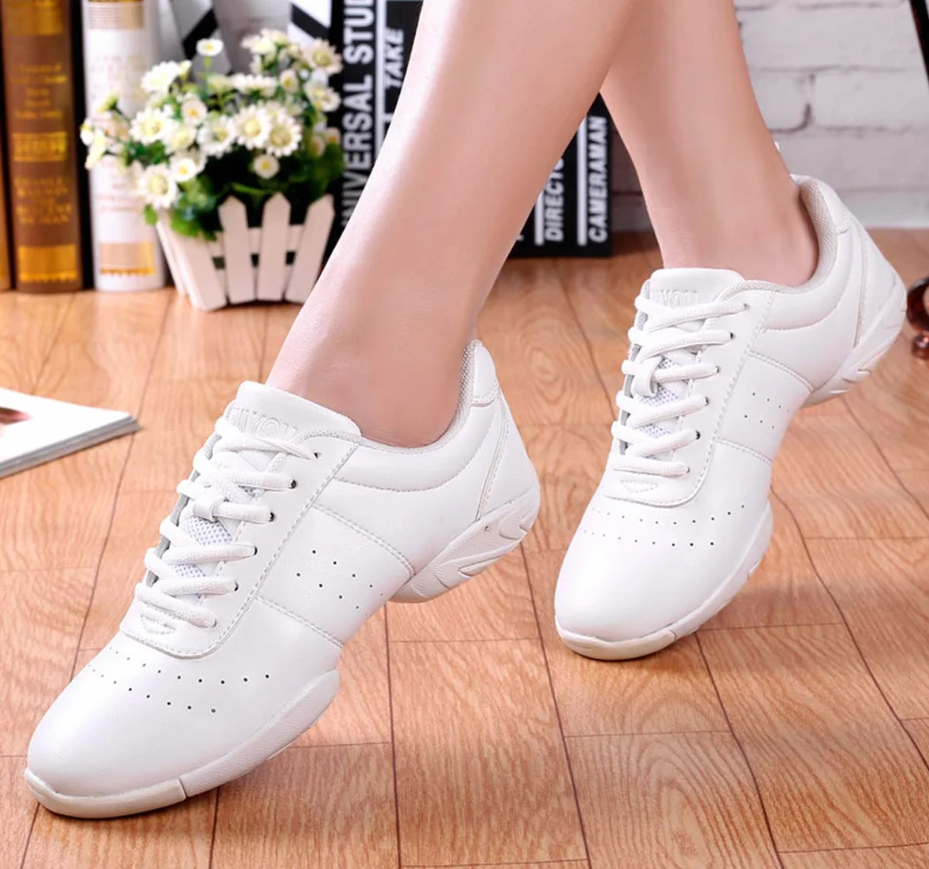 Chaussures de danse à lacets blanc femme 35.5 EU
