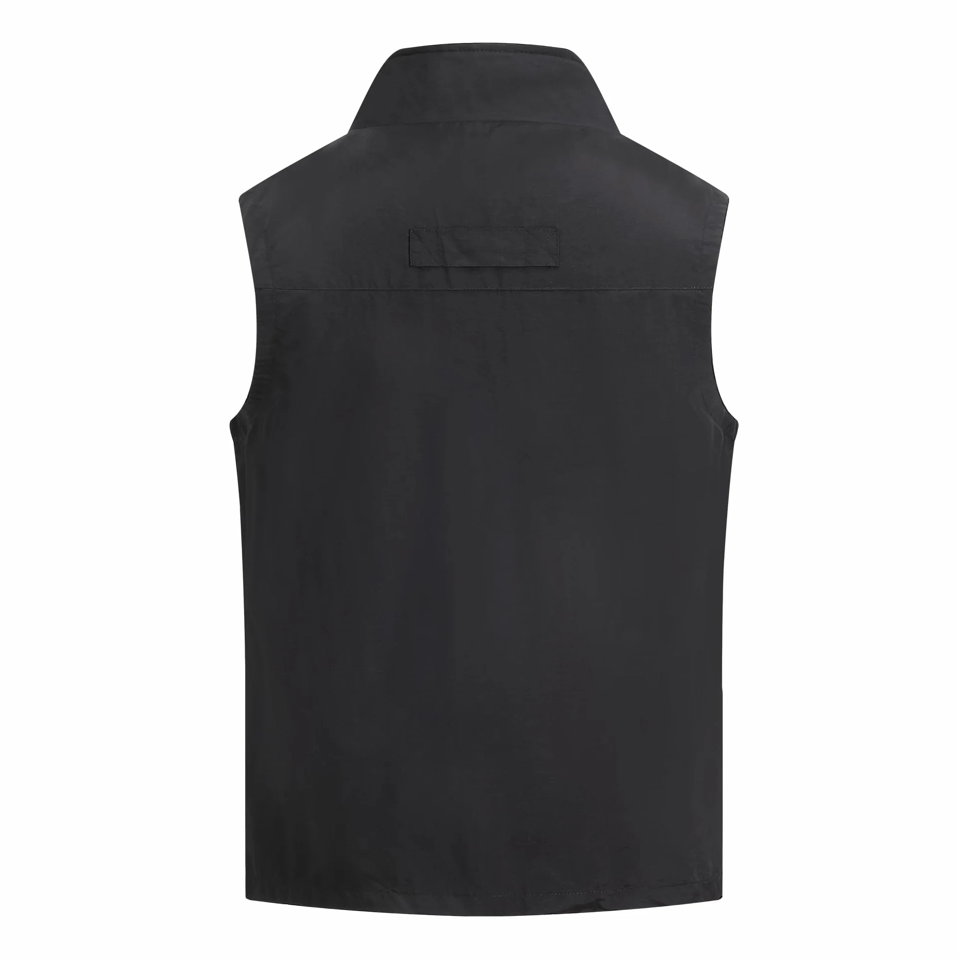 Gilet de Pêche Homme Multi-Poches Plein Air Séchage Rapide Sport Sans Manche Légère Respirant Camping Photographie