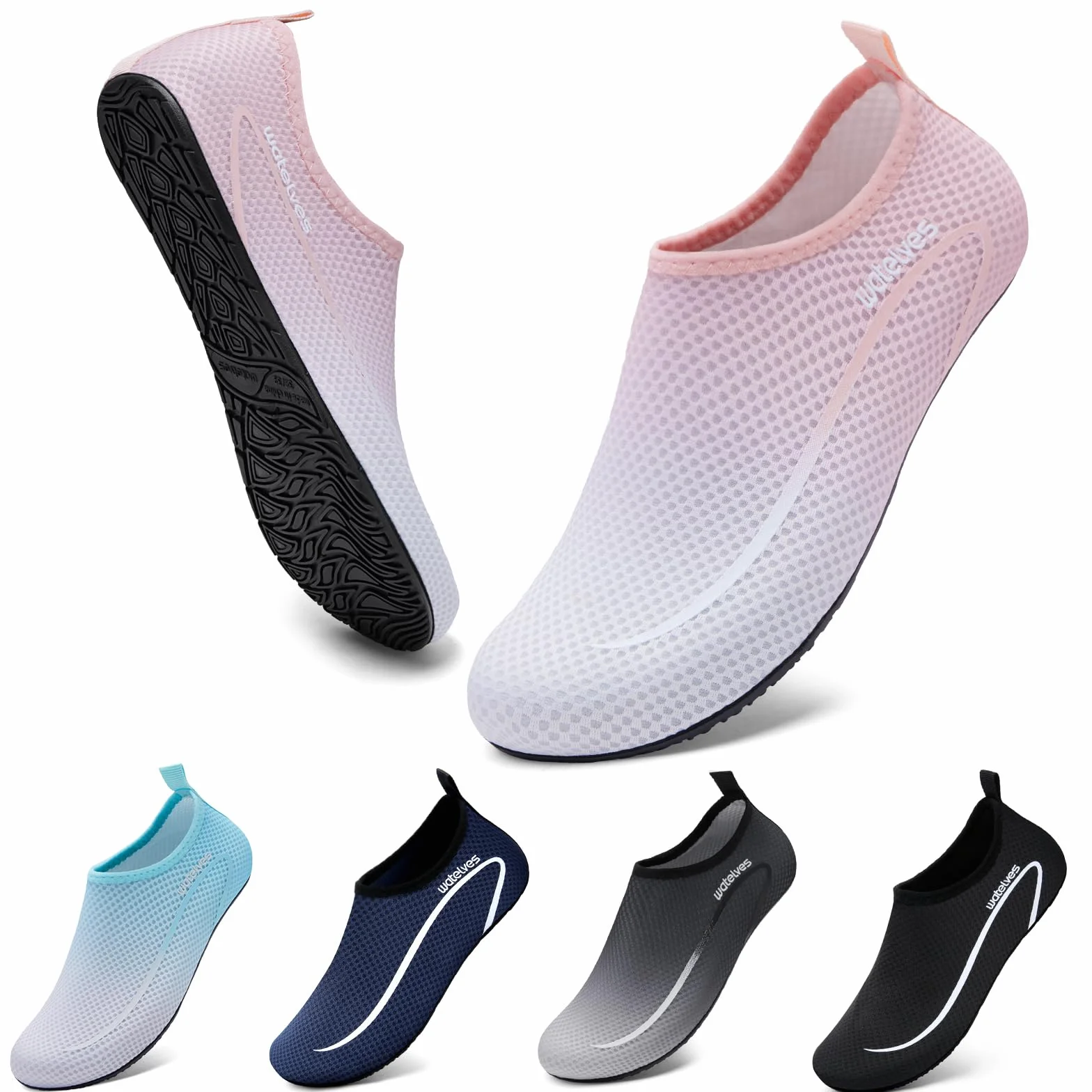 Chaussures Aquatiques Homme Femme Antidérapant Séchage Rapide Surf Snorkeling Pieds Nus