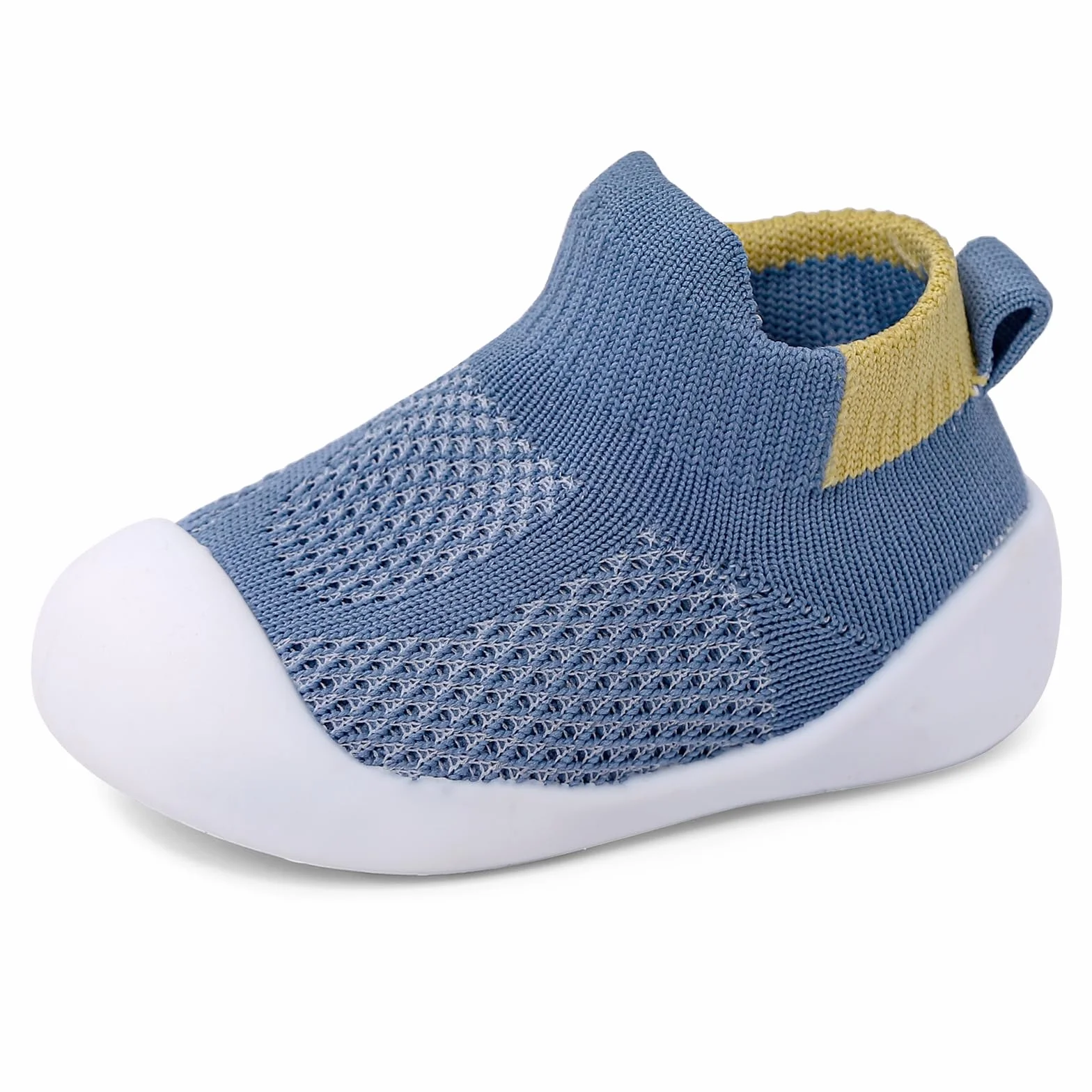 LACOFIA Chaussons Bébé Garçons Filles Respirants Antidérapante Semelle Souple Caoutchouc 6~30 Mois